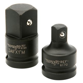 Adaptador Soquete Impacto Waft Cromo Vanadium 3/4 Femea X 1 Macho