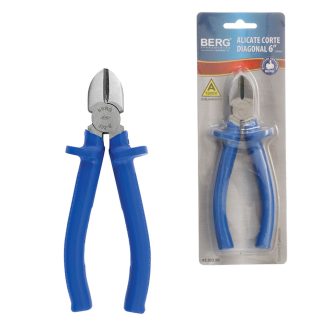 Alicate Corte Diagonal Berg 6" 470
