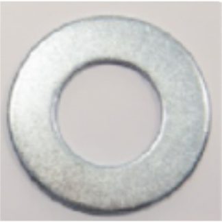 Arruela Lisa Zincada Lgsteel (O) 1.1/2" KG +-13 Peças 9401121ZI