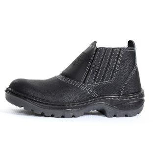 Botina Cartom 011 PU Elástica 44 com Biqueira de Aço PAR