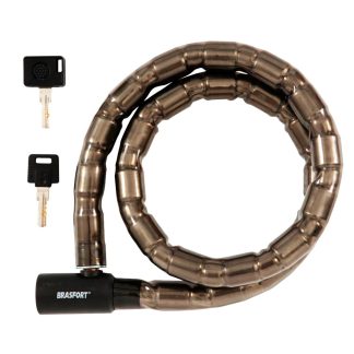 Cadeado para Moto Brasfort com Chave 22X1,2m
