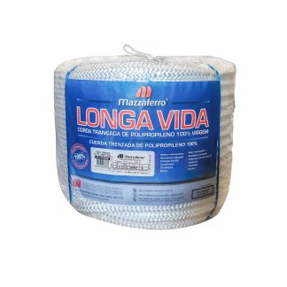 Corda Polipropileno Trancada Mazzaferro 10,0mm Longa Vida BRANCA+-220m 29CS1003B220