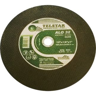 Disco de Corte para Ferro Telstar 12 X 1/8 X 1 2 Telas