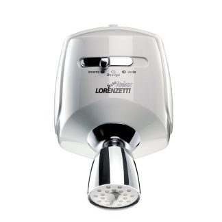 Ducha Lorenzetti Relax LUX Branca/Cromada 3T 127V 5500W