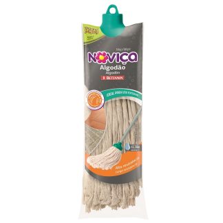 Esfregão MOP Novica Algodão com Cabo