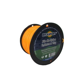 FIO de Nylon Brasfort Redondo 3,0mm/120m 1kg