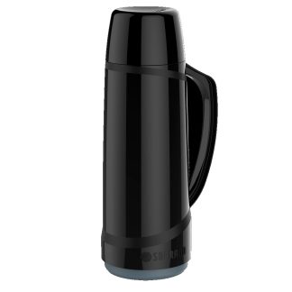 Garrafa Térmica Soprano Cristal 1L Preta