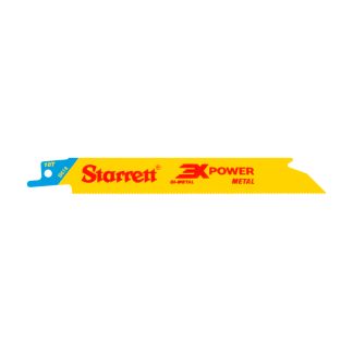 Lamina Serra Sabre Starrett 150mm/6" Bi-Metal 2 Peças 18 Dentes B618-2
