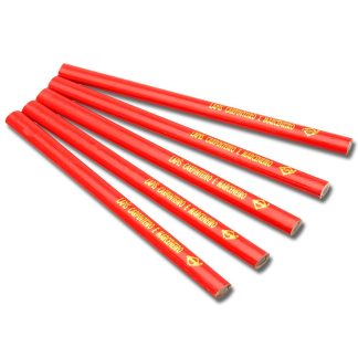 Lápis Carpinteiro Brasfort 1A. Linha 1/2 Grossa 72 Peças