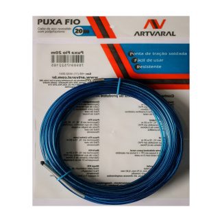 Passa FIO Nylon Artvaral com Cabo Aço 20m