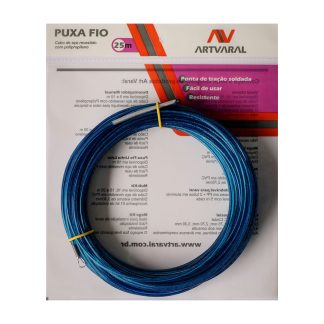 Passa FIO Nylon Artvaral com Cabo Aço 25m