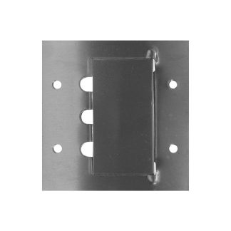 Placa Piso Alumínio 4X4 para 3 RJ PA44RJ