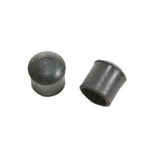 Ponteira Cadeira Forsan Borracha Preta (G) 1" 20PECAS 0055P