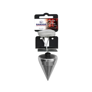 Prumo Aço Cromado Ramada Centro 400g