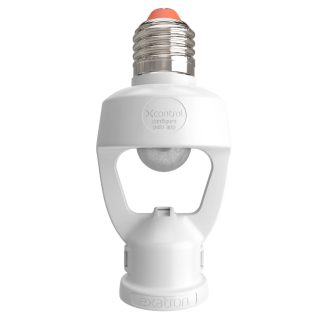 Sensor Presenca Teto Soquete E27 Bivolt Aplicativo SPT0E27XC2BC