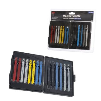 Serra Tico Western Universal KIT com 14 Peças