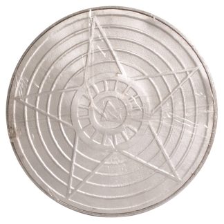 Tampa Caixa Sifonada Tigre Gordura 250mm Alumínio