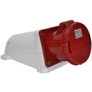 Tomada 3 Polos +Terra JNG 380V 63A Vermelha
