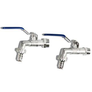 Torneira Esfera Brasfort para Jardim 3/4X3/4"BICO 1/2