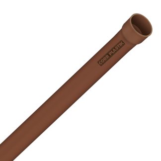 Tubo Plástico Corr Plastik Marrom Soldável 60mm 2"X6m