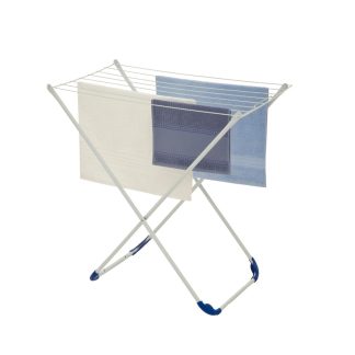 Varal Chao Maxeb Aço sem ABA Branco 0,80m