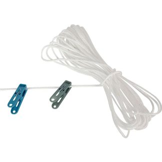 Varal Corda Poliester 1 Polibel 10m com 10PECAS 258