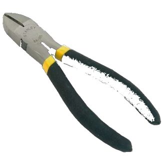Alicate Corte Diagonal Stanley Plástico 5"