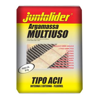 Argamassa Cinza AC2 Externa Juntalider 20K