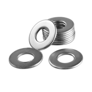 Arruela Lisa Zincada Lgsteel (J) 5/8" KG +-50 Peças 9400581ZI