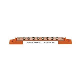 Barramento Neutro/Terra Multhiplos 08 Parafuso 100/150A 17