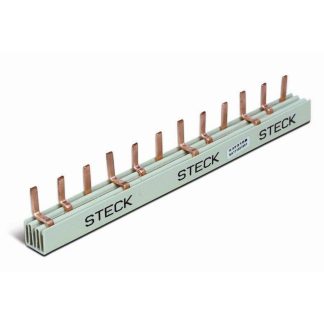 Barramento Steck Trifasico 16 Disjuntores DIN 80A S3F285B