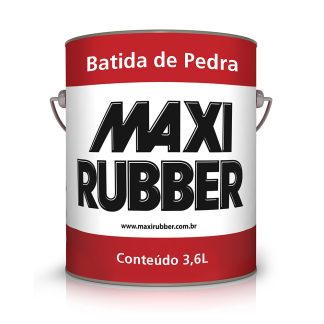 Bate Pedra Maxi Rubber Preta 3,6L 4M032