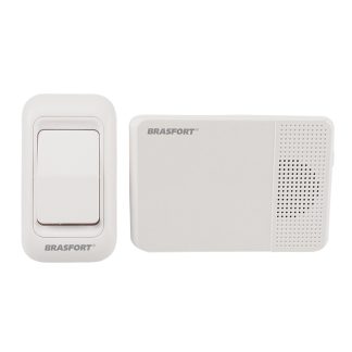 Campainha sem FIO Brasfort Pilha/Pilha 52 Tooues Branca
