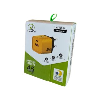 Carregador Turbo PD 45W GAN XC-UR54