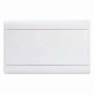 Centrinho Steck Ouro Embutir 08 DIN Porta Branco SCM8OBR