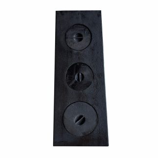 Chapa Fogão 3 Bocas SAO Geraldo Retangular 57X24X19 99