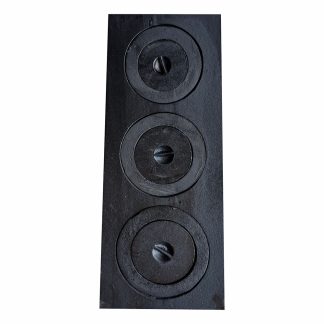 Chapa Fogão 3 Bocas SAO Geraldo Retangular 67X29X25,5 com Reducão