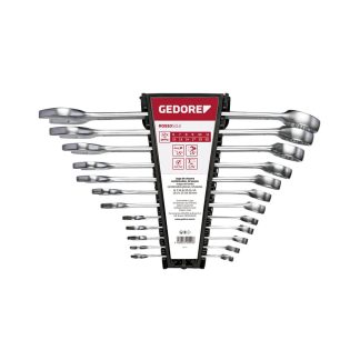Chave Combinada Gedore RED 6A22 14B KIT com 12PECAS