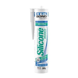 Cola Silicone Tekbond 305g Base Dagua Branca 0030.000041.012CT