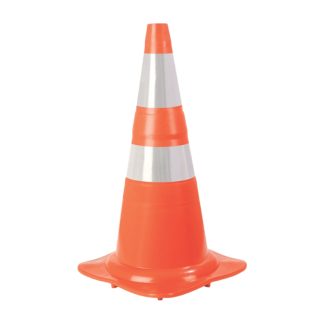 Cone Flexivel Plastcor NBR Laranja 75cm