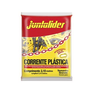 Corrente PVC Juntalider 10 X 25 Branca