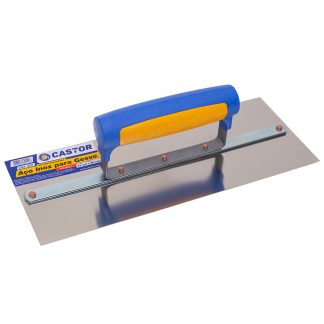 Desempenadeira Aço Castor para Gesso 12X30cm 222