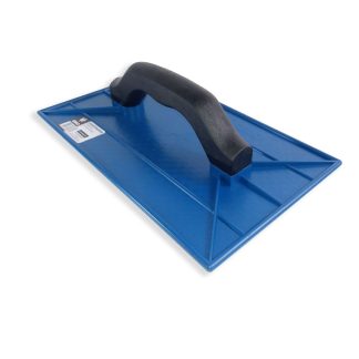 Desempenadeira PVC Galo 18X30 Corrugada Azul