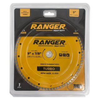 Disco Diamantado Ranger Turbo 230mm Seco RDD-1800