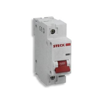 Disjuntor Steck DIN UNIPOLAR125A SD1 C SDD1C125