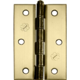 Dobradica Silvana 850 Ferro Zincado Oxidado Esmaltada 3.1/2" Blister com 3 Peças