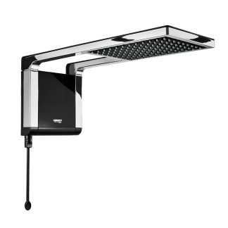 Ducha Lorenzetti Acqua Storm Preta Cromada 127V