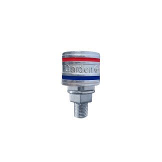 Engate Rápido AR Garden Zamac 1/4" Macho 10401E