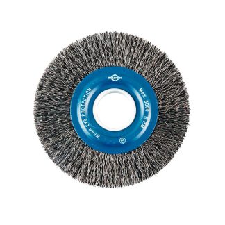 Escova Aço Brasfort Circular Aço Carbono 6X1/2