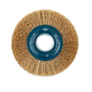 Escova Aço Brasfort Circular Latonada 6X3/4